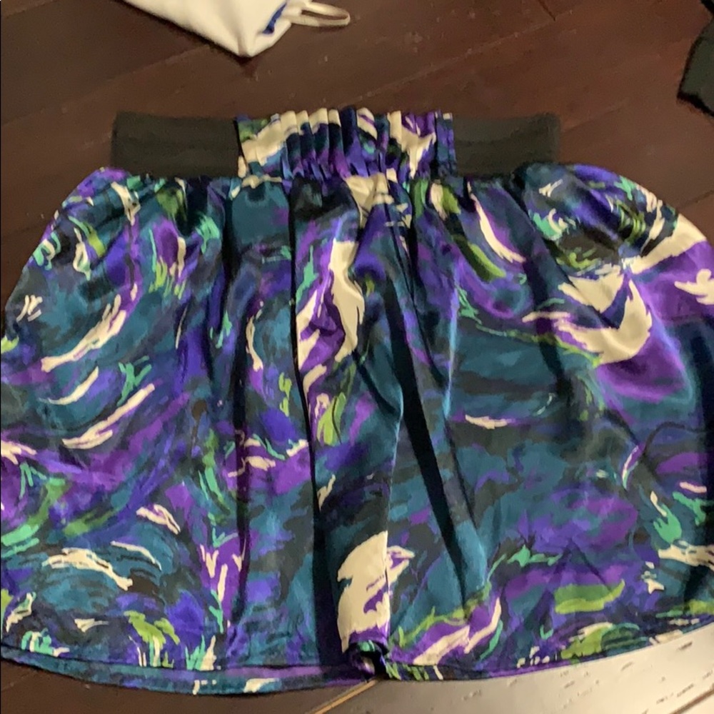 Satin skirt
